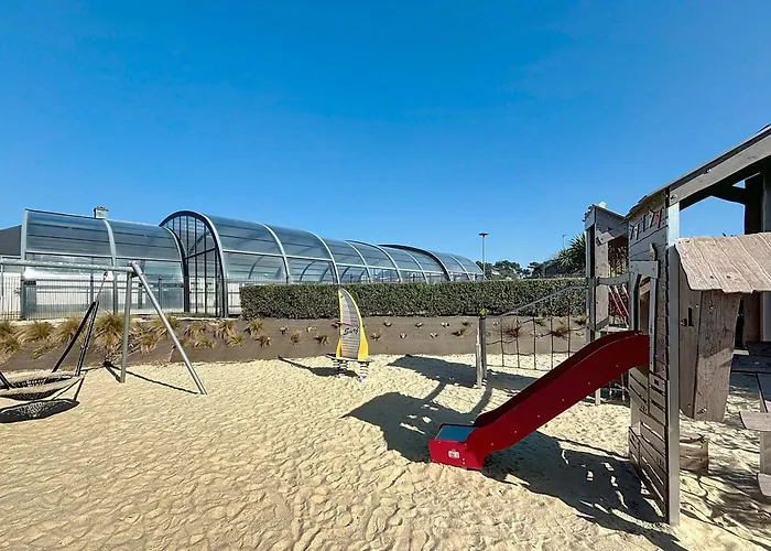 בית נופש Mobil-home Spacieux 6 Pers, 3 Ch, 2 Sdb, Proche - Fr-1-361a-98 *