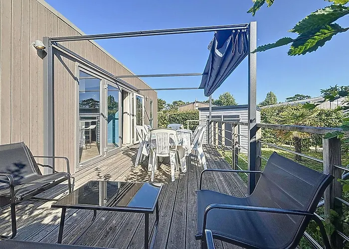 Mobil-home Spacieux 6 Pers, 3 Ch, 2 Sdb, Proche - Fr-1-361a-98 בית נופש ז'ולוביל-לה-פאן